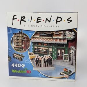🛋️☕ Friends Central Perk 3D Puzzle | Wrebbit3D | 440 Pieces | Brand New ☕🛋️